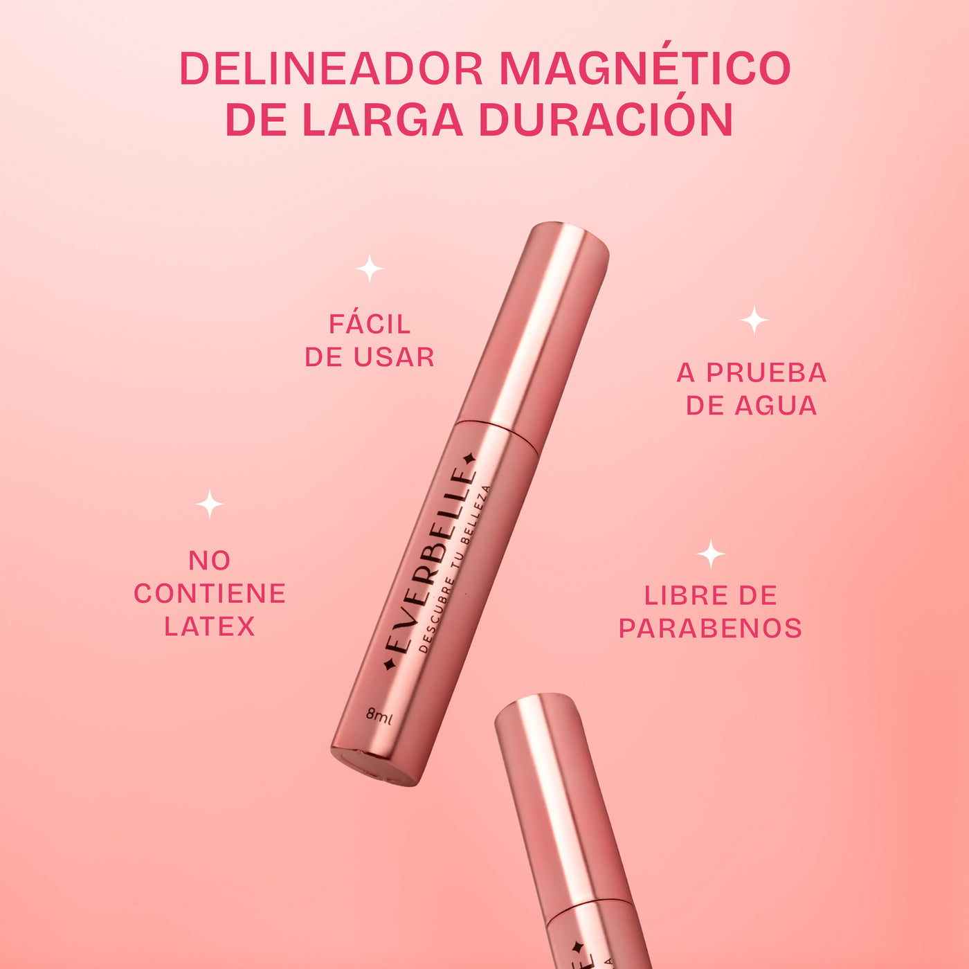 Delineador de ojos magnético 8 mL