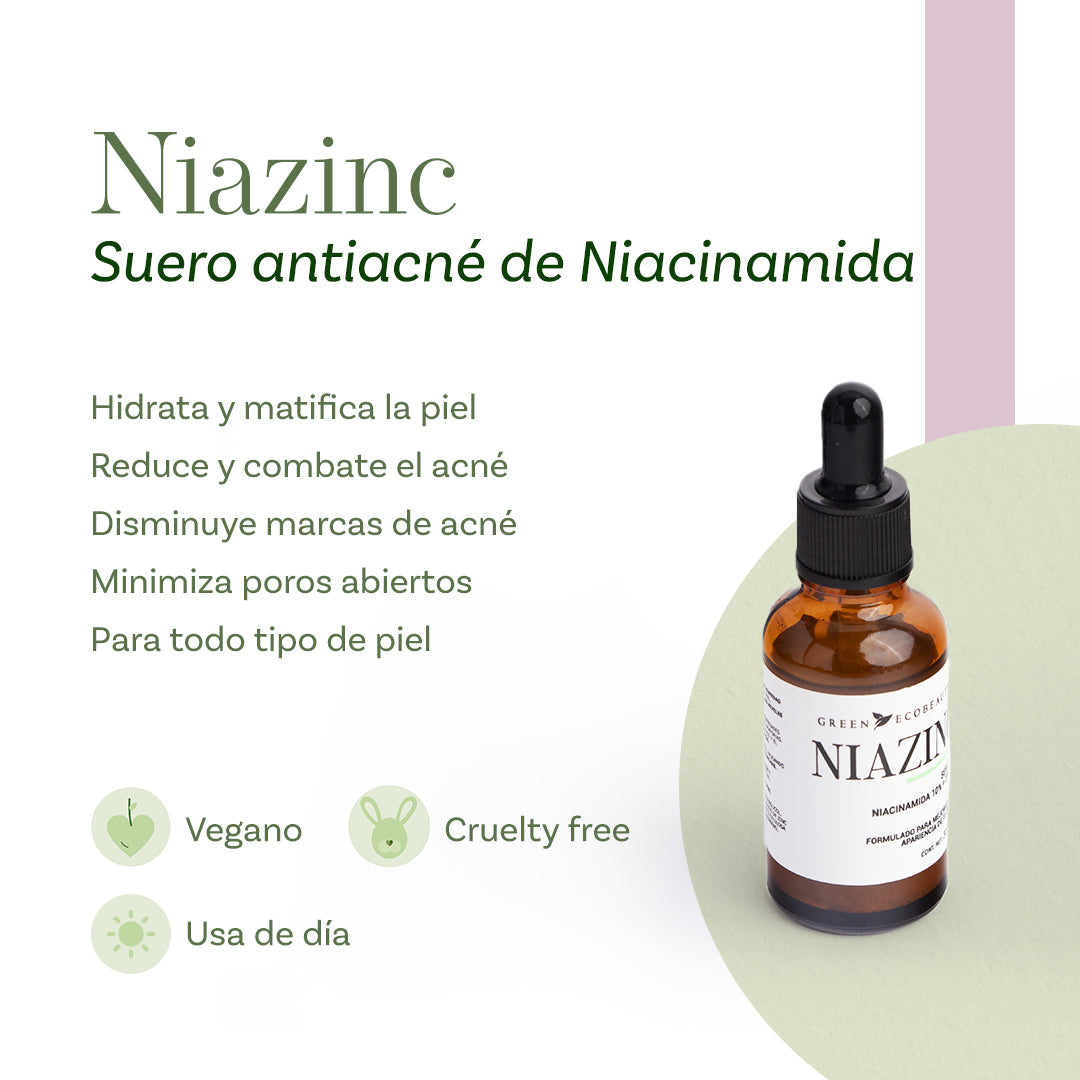 Serum De Niacinamida 10% (vitamina B3) Y Zinc (30 ml)