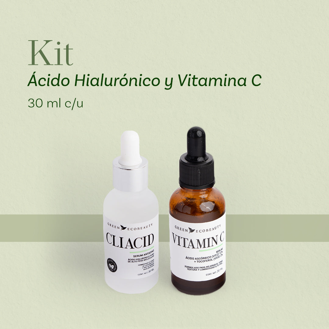 Kit Perfect Duo - Serums de Ácido Hialurónico y Vitamina C