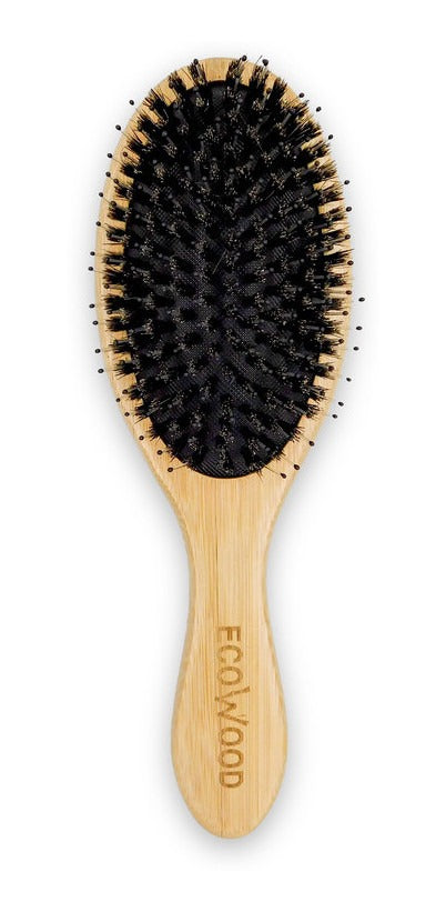 Cepillo de cerdas naturales de jabalí para cabello