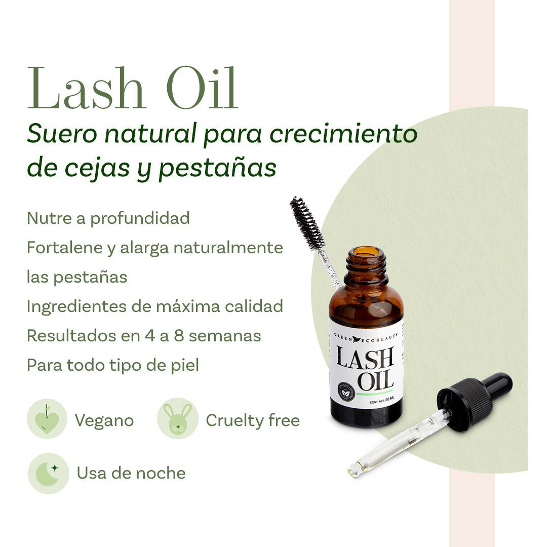 suero para crecimiento de pestañas: Lash Oil