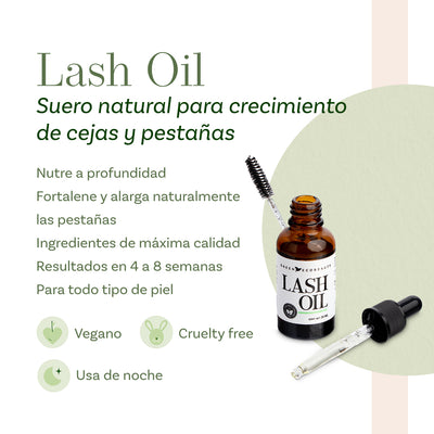 Suero para crecimiento de pestañas (3 Pack): Lash Oil
